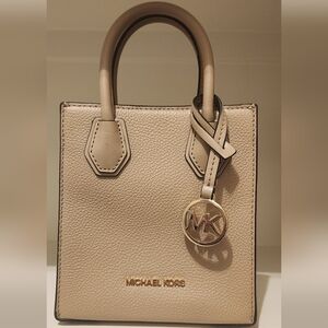Michael Kors Tan Leather Tote Bag